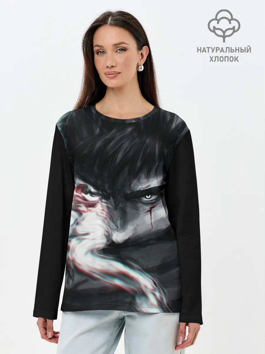 Лонгслив женский. Хлопок / BERSERK | БЕРСЕРК ГАТС