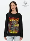 Лонгслив женский. Хлопок / SLIPKNOT THE GRAY CHAPTER