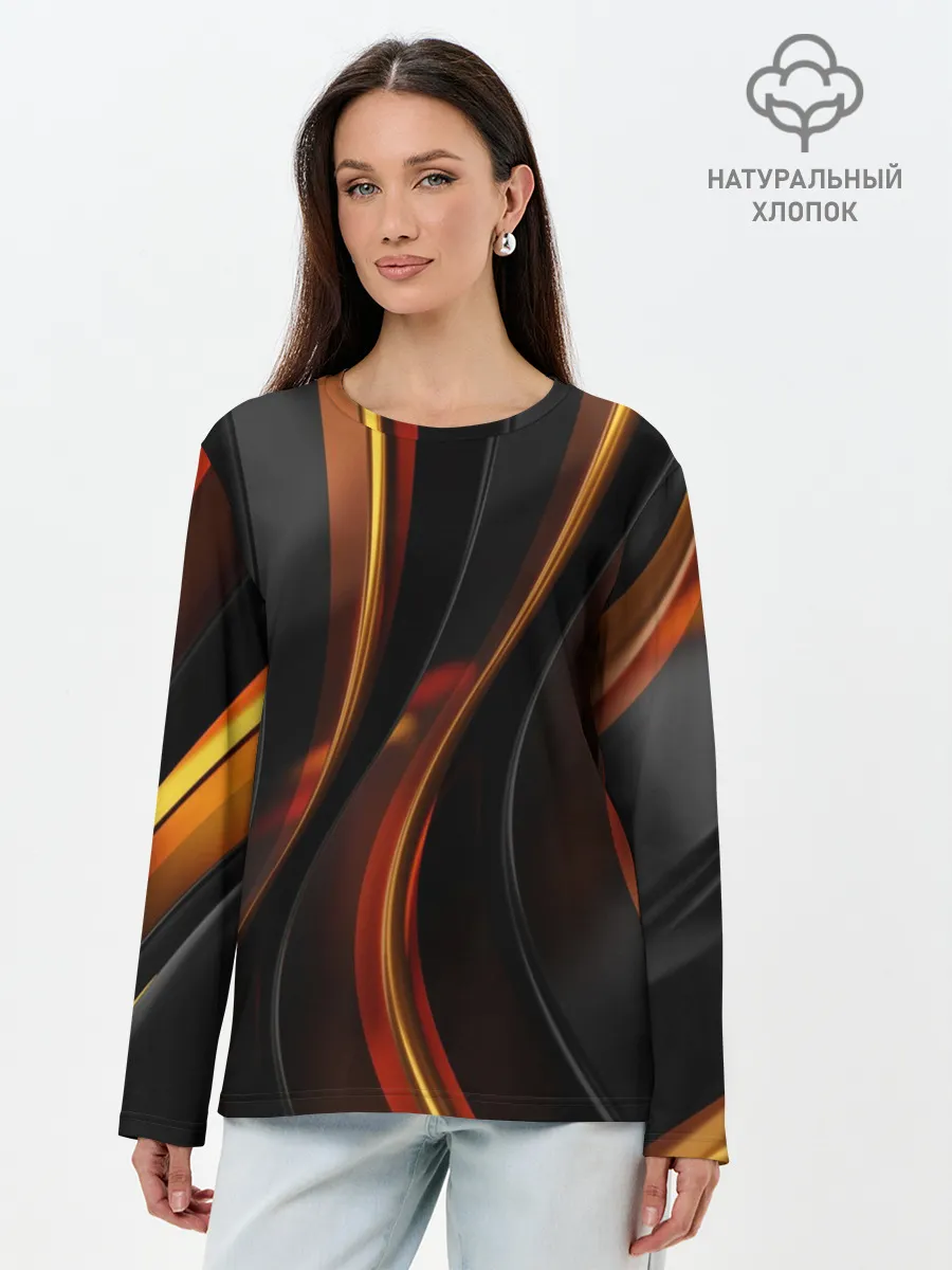 Лонгслив женский. Хлопок / Unsplash 3D