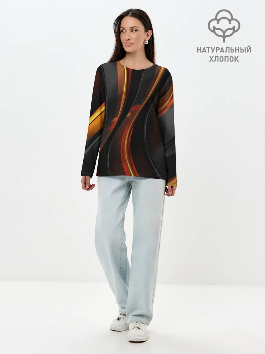 Лонгслив женский. Хлопок / Unsplash 3D