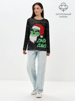 Лонгслив женский. Хлопок / Zanta Claws.
