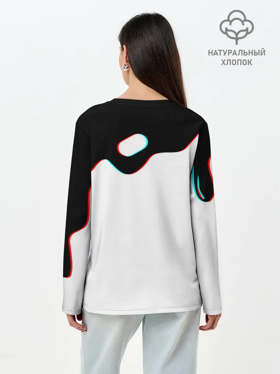 Лонгслив женский. Хлопок / MARSHMELLO MELT: МАРШМЕЛЛО