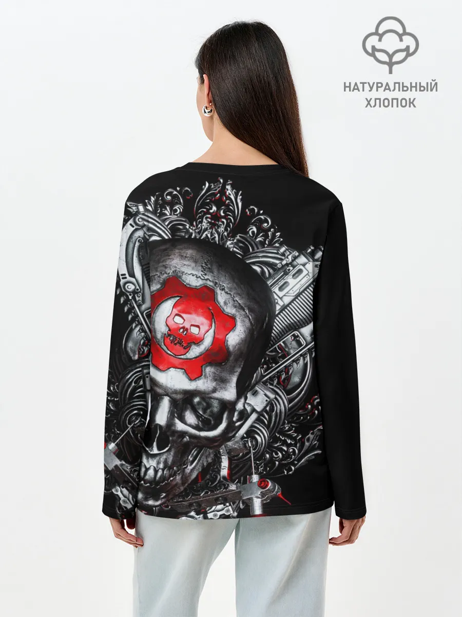 Лонгслив женский. Хлопок / Gears of War / Gears 5