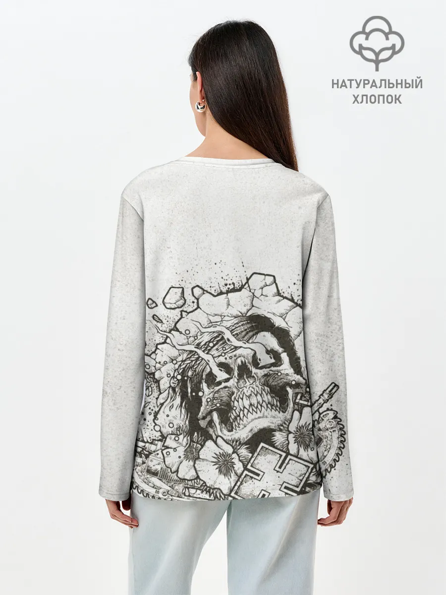 Лонгслив женский. Хлопок / Gears 5