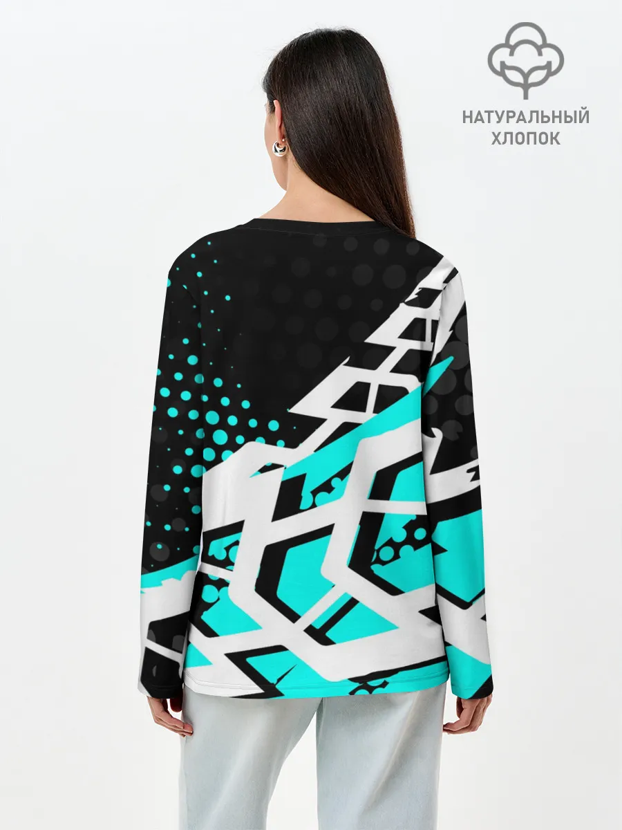 Лонгслив женский. Хлопок / Mazda