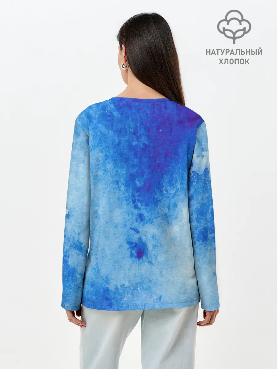 Лонгслив женский. Хлопок / Заморозки
