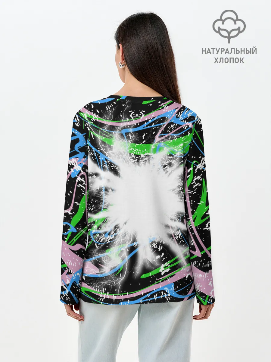 Лонгслив женский. Хлопок / Toca Boca: Весельчак.