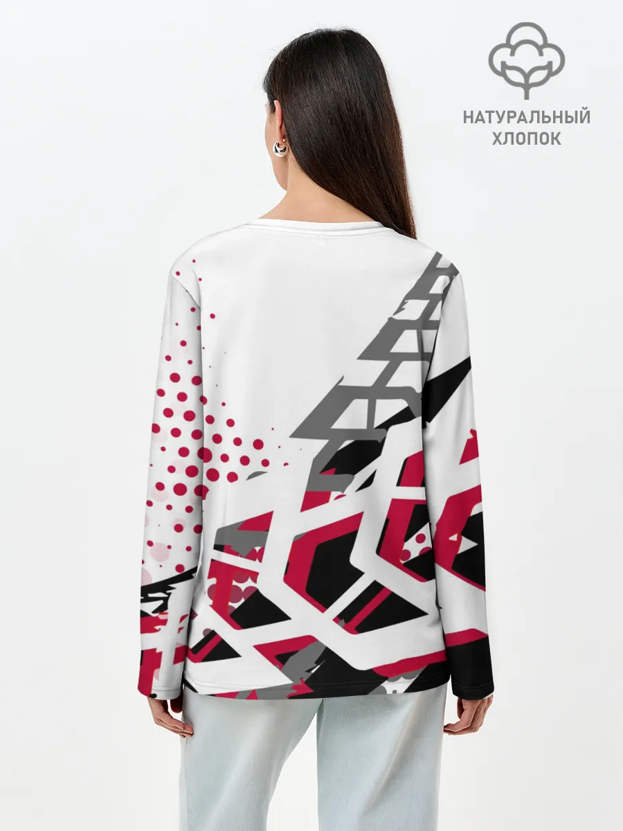 Лонгслив женский. Хлопок / Nissan