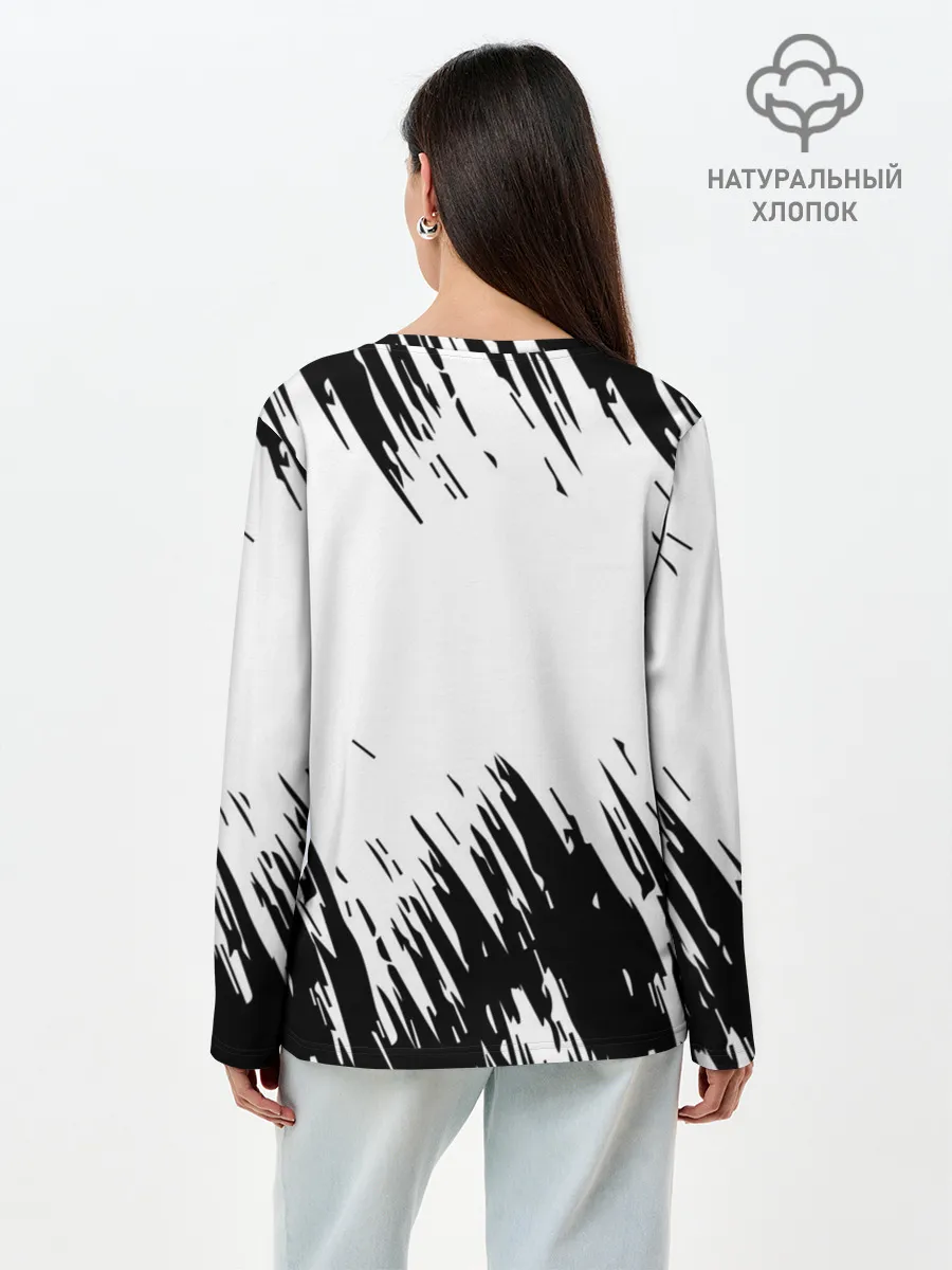 Лонгслив женский. Хлопок / Pyrokinesis - Андрей Пирокинезис