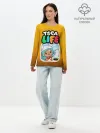 Лонгслив женский. Хлопок / Рита | Тока Бока