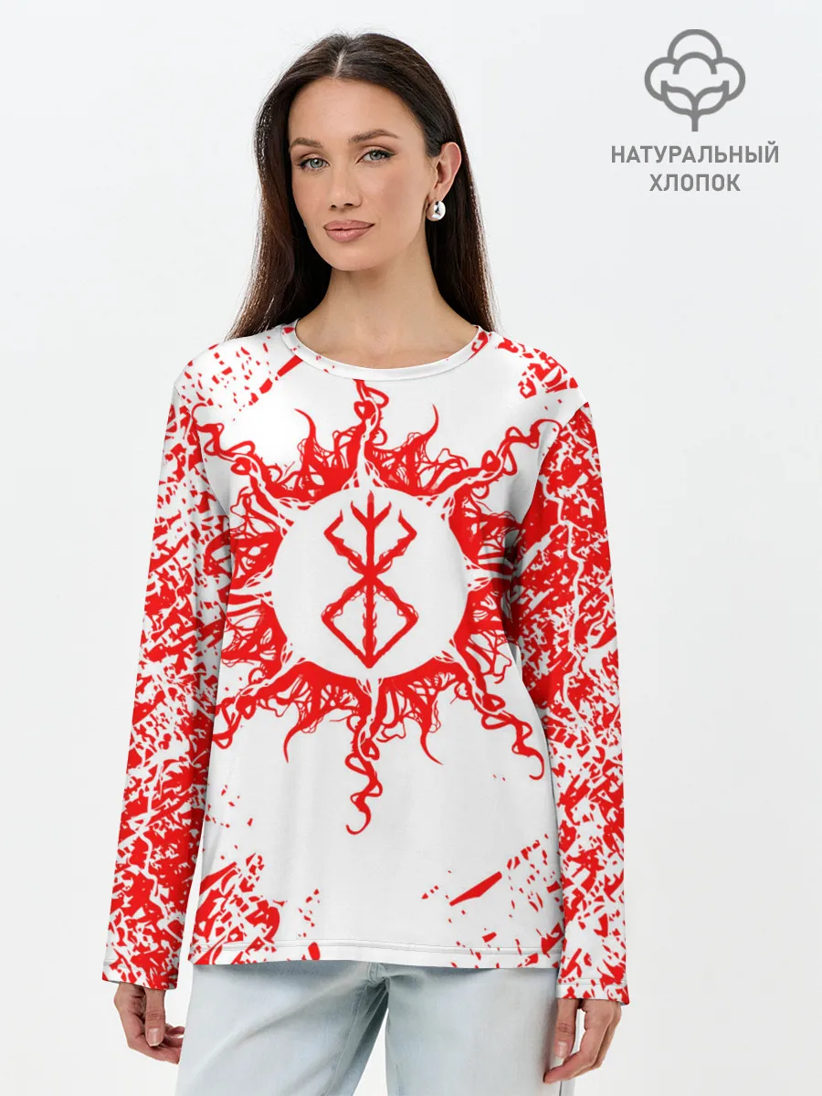 Лонгслив женский. Хлопок / BERSERK,