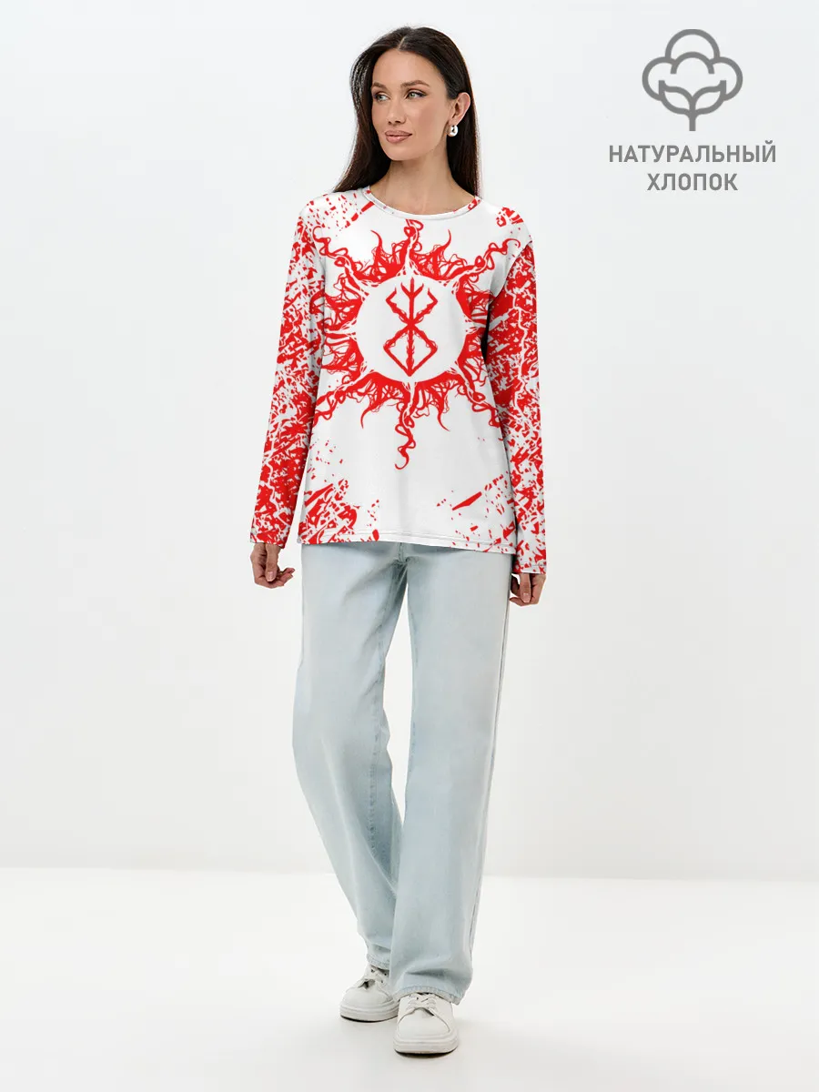 Лонгслив женский. Хлопок / BERSERK,