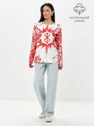 Лонгслив женский. Хлопок / BERSERK,