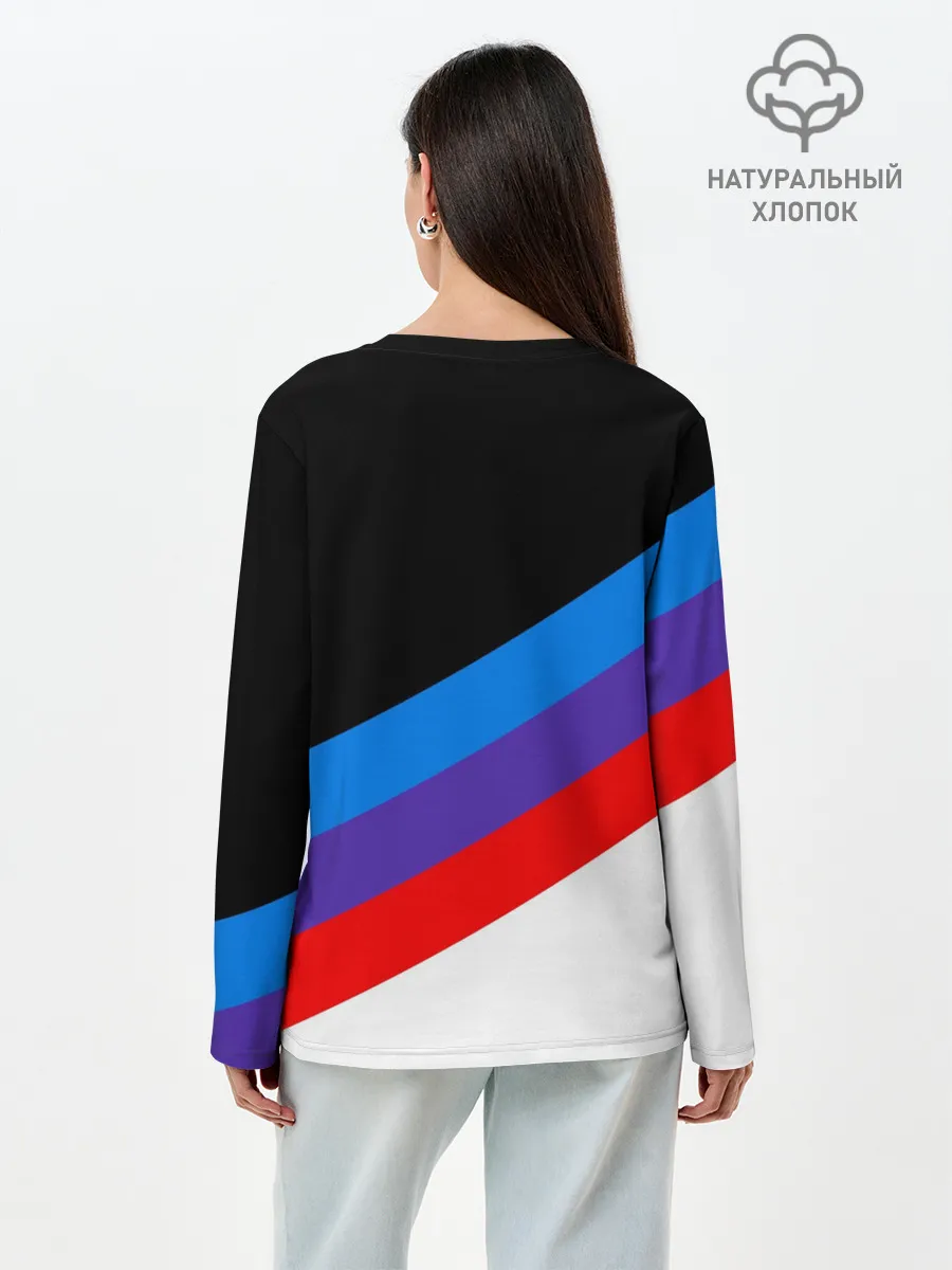 Лонгслив женский. Хлопок / MPower BMW