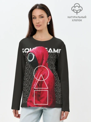 Лонгслив женский. Хлопок / RedGame