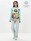 Лонгслив женский. Хлопок / Toca Boca | Тока Бока все персонажи