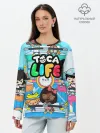 Лонгслив женский. Хлопок / Toca Boca | Тока Бока аттракцион