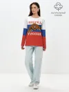 Лонгслив женский. Хлопок / Вперёд Россия!