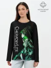 Лонгслив женский. Хлопок / Chernobylite