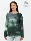 Лонгслив женский. Хлопок / Chernobylite игровой арт