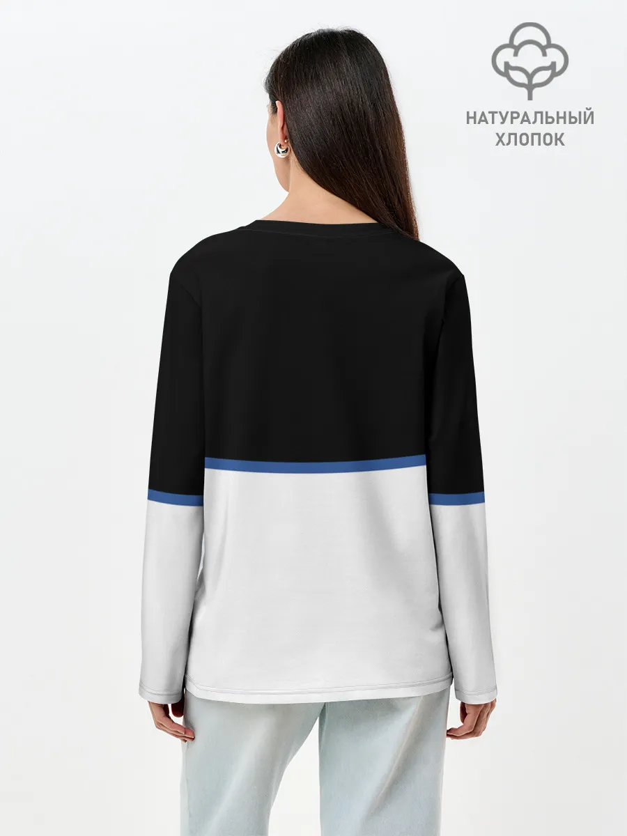 Лонгслив женский. Хлопок / Subaru | Два цвета