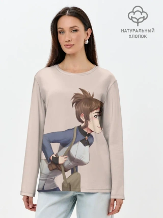 Лонгслив женский. Хлопок / Sweet Marci