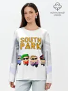 Лонгслив женский. Хлопок / Метросексуалы Южного Парка