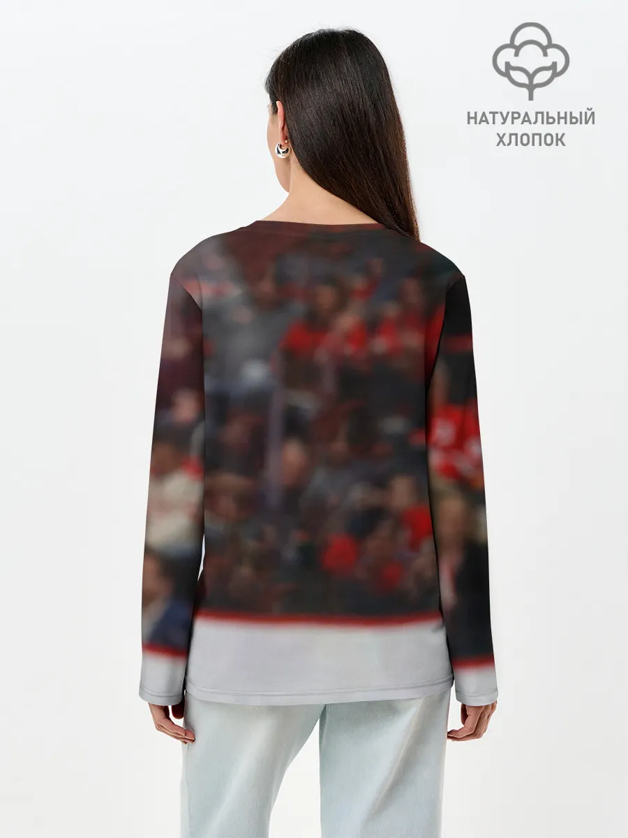 Лонгслив женский. Хлопок / Никита Кучеров, НХЛ
