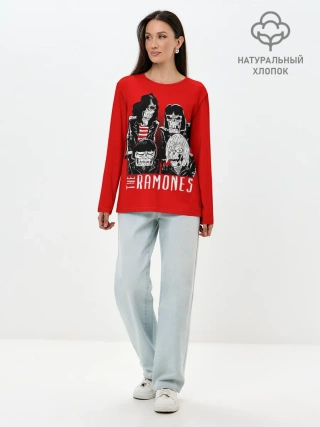 Лонгслив женский. Хлопок / Deadmones