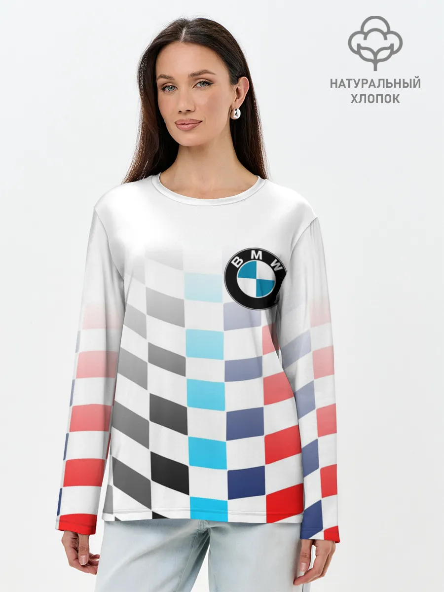 Лонгслив женский. Хлопок / BMW GROUP / M PERFORMANCE BMW SPORT