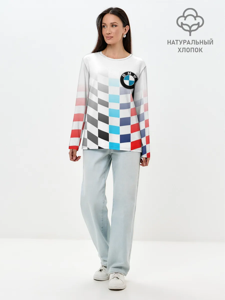 Лонгслив женский. Хлопок / BMW GROUP / M PERFORMANCE BMW SPORT