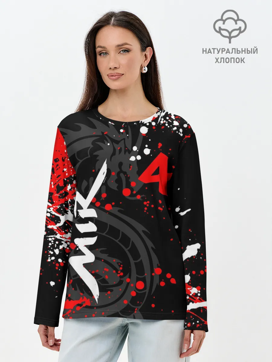 Лонгслив женский. Хлопок / MIR 4/ МИР 4