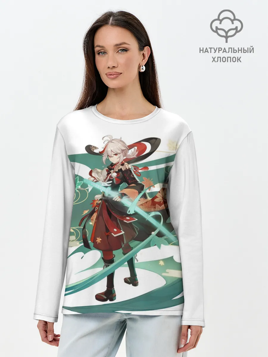 Лонгслив женский. Хлопок / ТОМА | МЕСТНЫЙ АВТОРИТЕТ