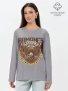 Лонгслив женский. Хлопок / Ramones Eagle