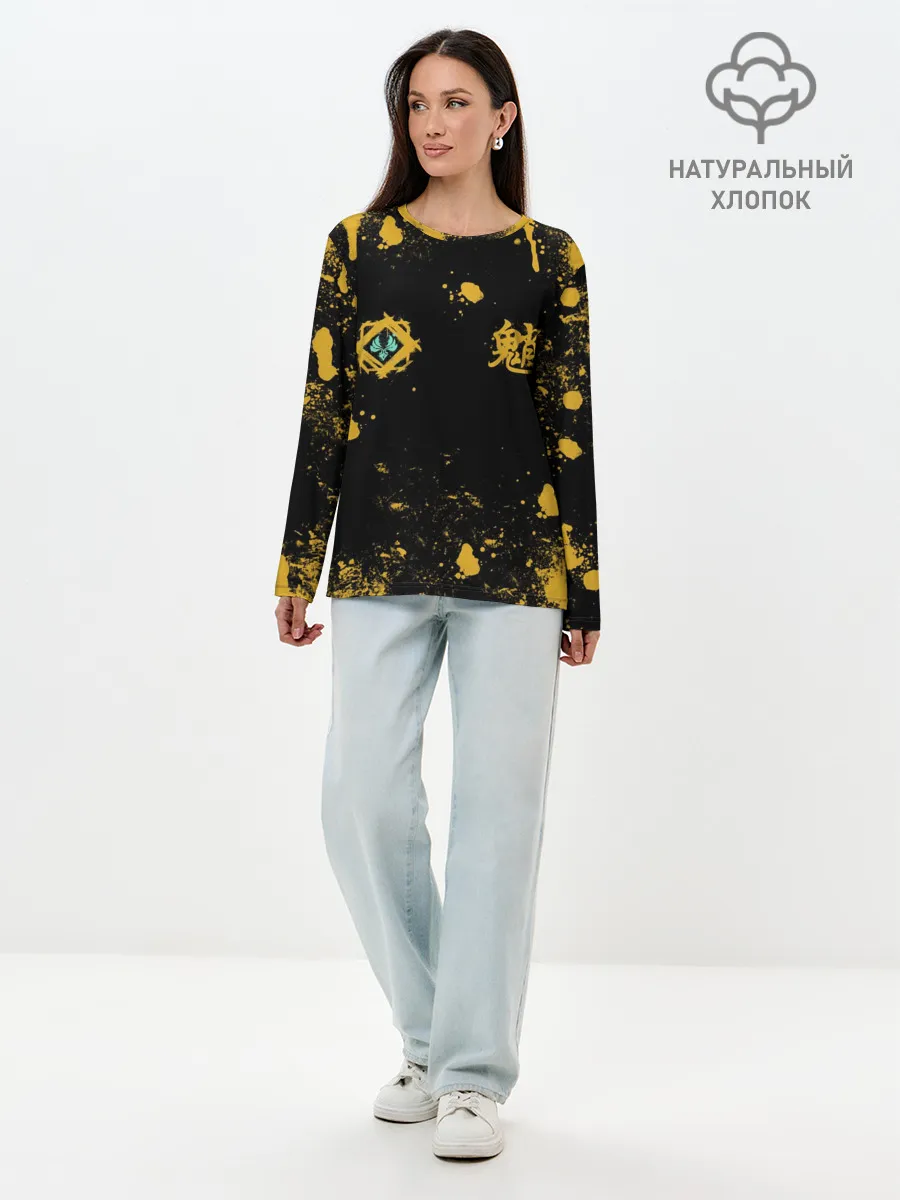 Лонгслив женский. Хлопок / ОХОТНИК НА ДЕМОНОВ | СЯО