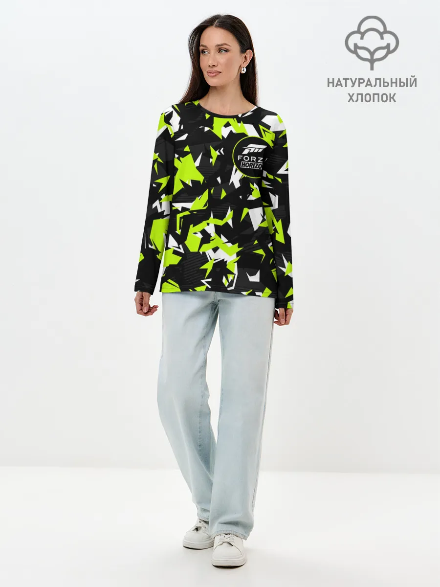 Лонгслив женский. Хлопок / FORZA HORIZON | ФОРЗА ХОРАЙЗЕН