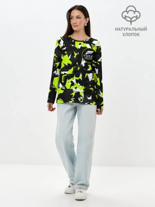 Лонгслив женский. Хлопок / FORZA HORIZON | ФОРЗА ХОРАЙЗЕН