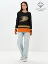 Лонгслив женский. Хлопок / Anaheim Ducks | Анахайм Дакс