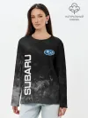 Лонгслив женский. Хлопок / Субару, Subaru