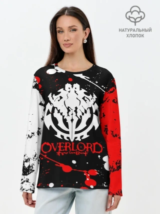 Лонгслив женский. Хлопок / OVERLORD | оверлорд.