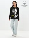 Лонгслив женский. Хлопок / Зангецу