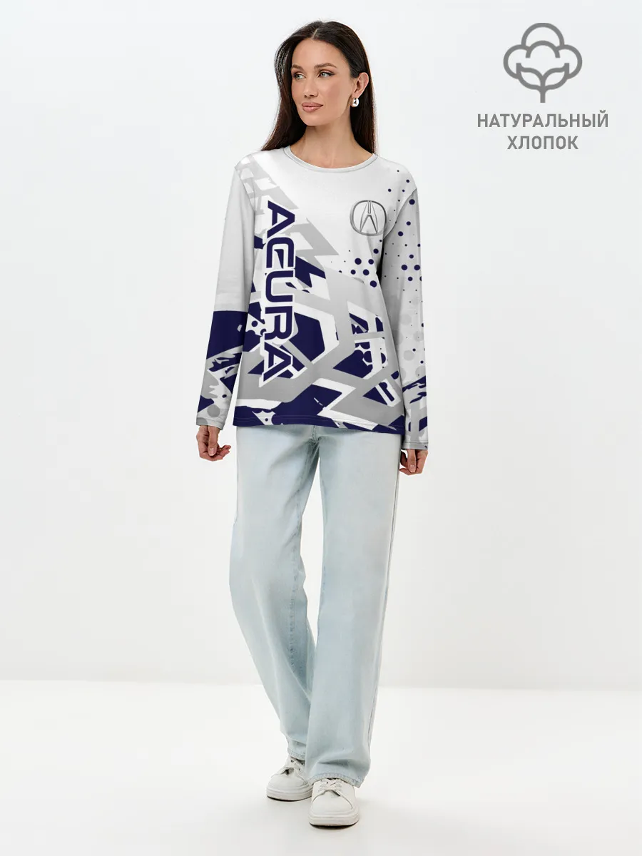 Лонгслив женский. Хлопок / Acura