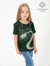 Детская футболка хлопок / Kaa Green