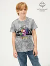 Детская футболка хлопок / Попугай Кеша Grey