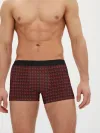 Мужские боксеры / Красный паттерн