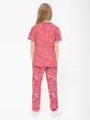Детская пижама с брюками хлопок / Цветняшки FoxtailLightRed