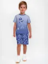 Детская пижама с шортами / Цветняшки WolfyFlat