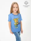 Детская футболка хлопок / Оранжевая корова BoBlue