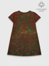 Детское платье хлопок / CatRedGreen