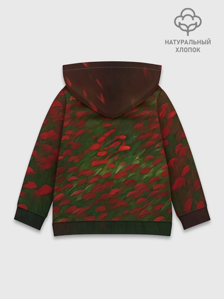 Детское худи хлопок / CatRedGreen